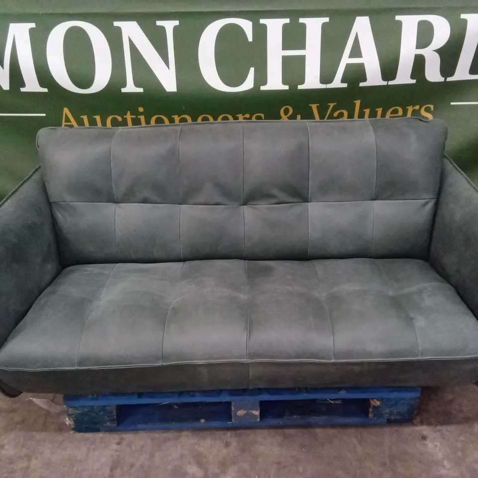 QUALITY DESIGNER ITALIAN MADE SEVILLE 3 SEATER LEATHER SOFA