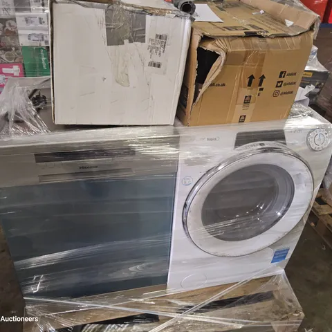 CANDY RAPIDO FREE STANDING WASHING MACHINE AND HISENSE HS60240XUK FREESTANDING STANDARD DISHWASHER