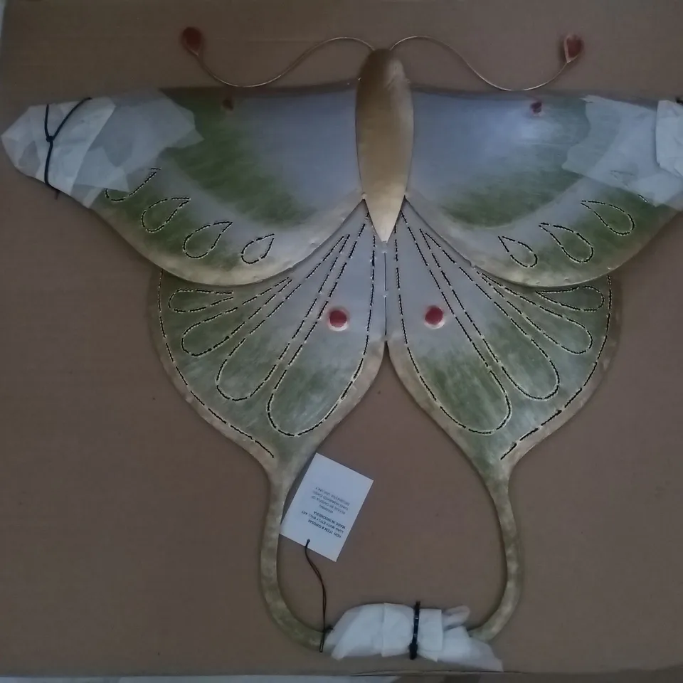 BRAND NEW LUNA MOTH BUTTERFLY WALL ART