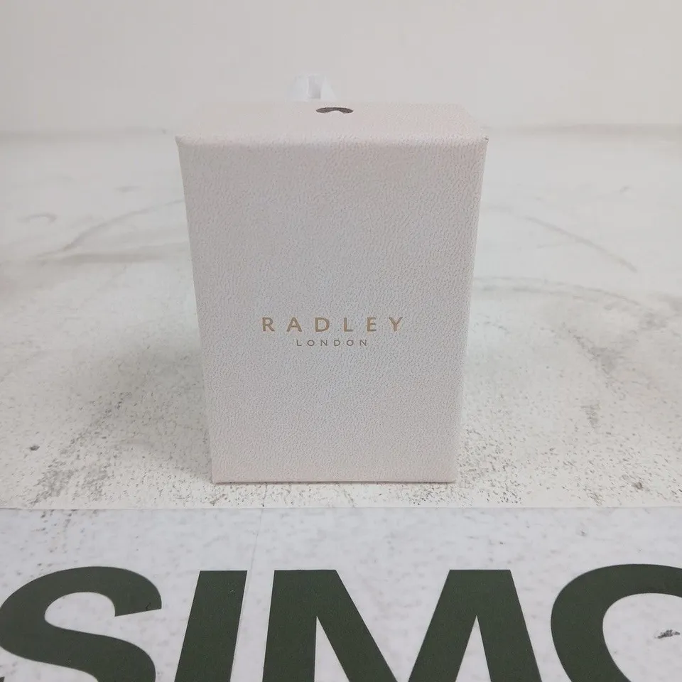 RADLEY LONDON WOMEN'S HEART CHARM PORCINI LEATHER STRAP IN BOX
