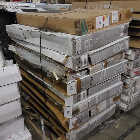 PALLET OF APPROXIMATELY 10 X ASSORTED UNTESTED TVS. BRANDS, MODELS AND CONDITIONS VARY