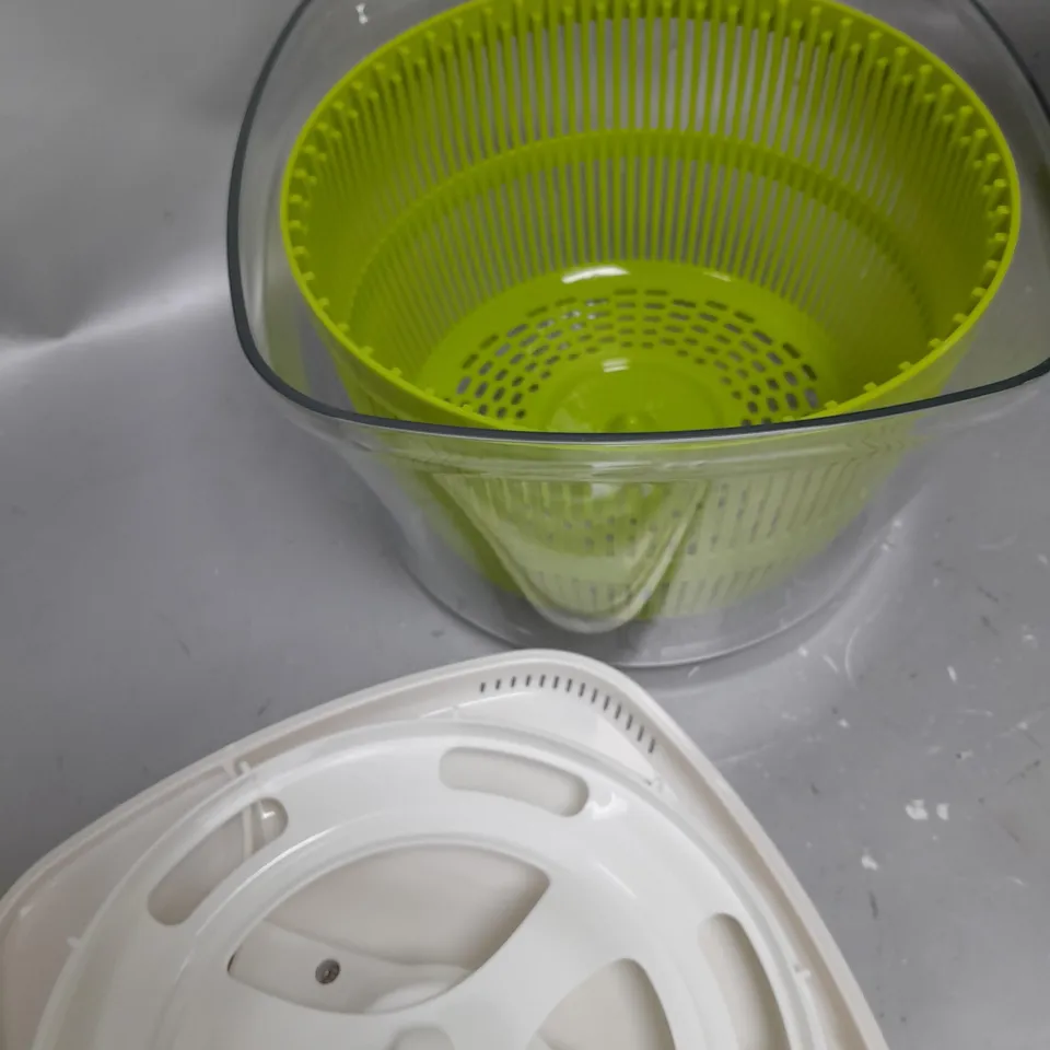 COOK'S ESSENTIALS PULL CORD SALAD SPINNER
