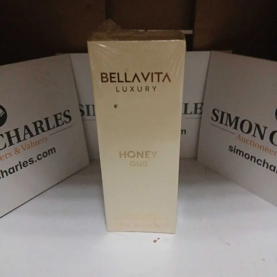 BOXED AND SEALED BELLAVITA LUXURY HONEY OUD EAU DE PARFUM 20ML