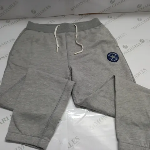 CONVERSE GREY JOGGERS - M