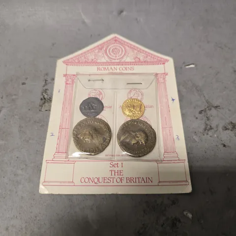 ROMAN COINS SET I THE CONQUEST OF BRITAIN