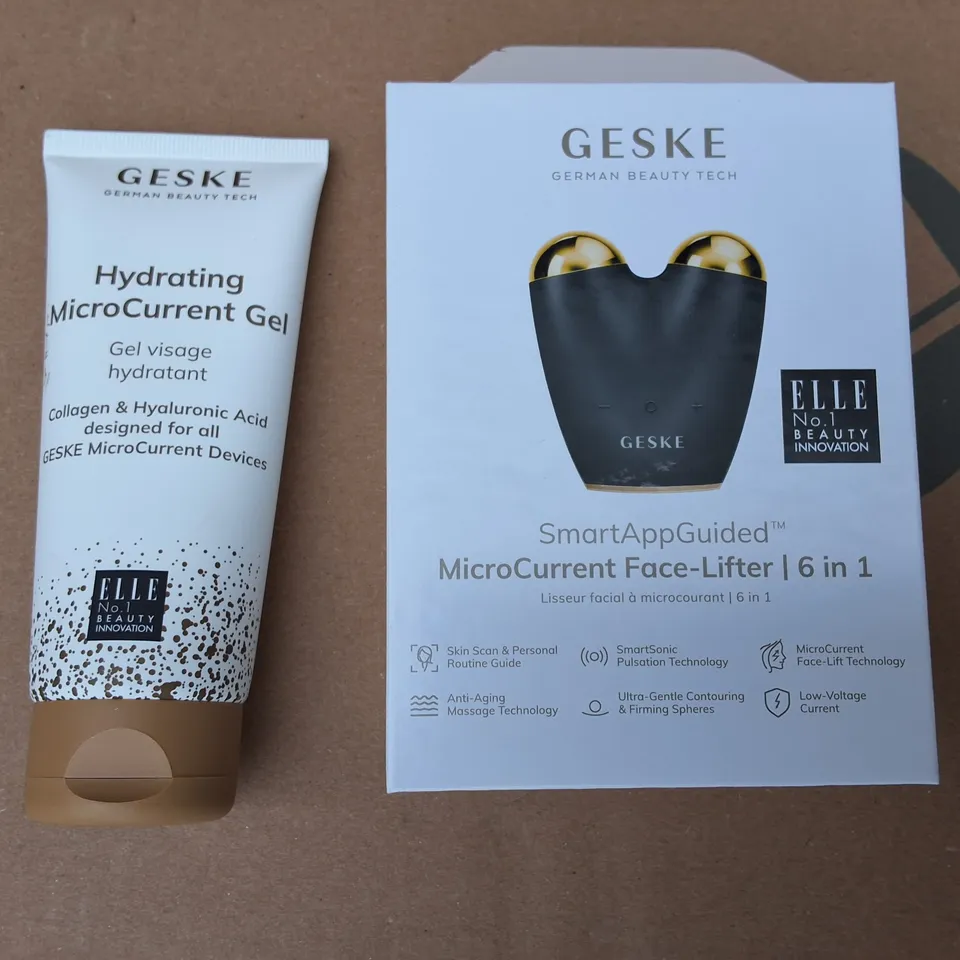 GESKE SMART APP GUIDED MICRO CURRENT FACE LIFTER
