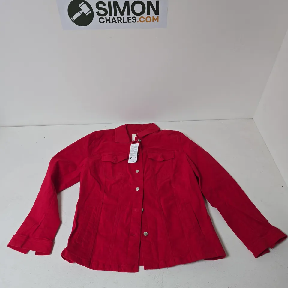 BONPRIX WOMEN'S RED JACKET – UK 18 (EU 44)
