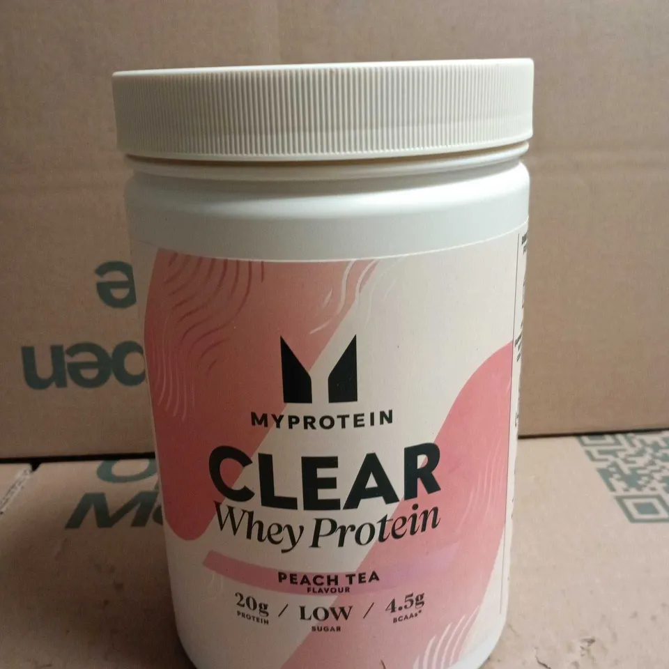 MYPROTEIN CLEAR WHEY PROTEIN – PEACH TEA FLAVOUR, 875G