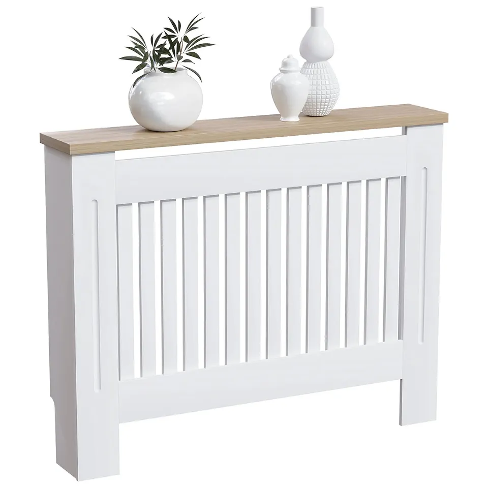 BOXED VIDA DESIGNS ARLINGTON RADIATOR COVER - WHITE (1 BOX)
