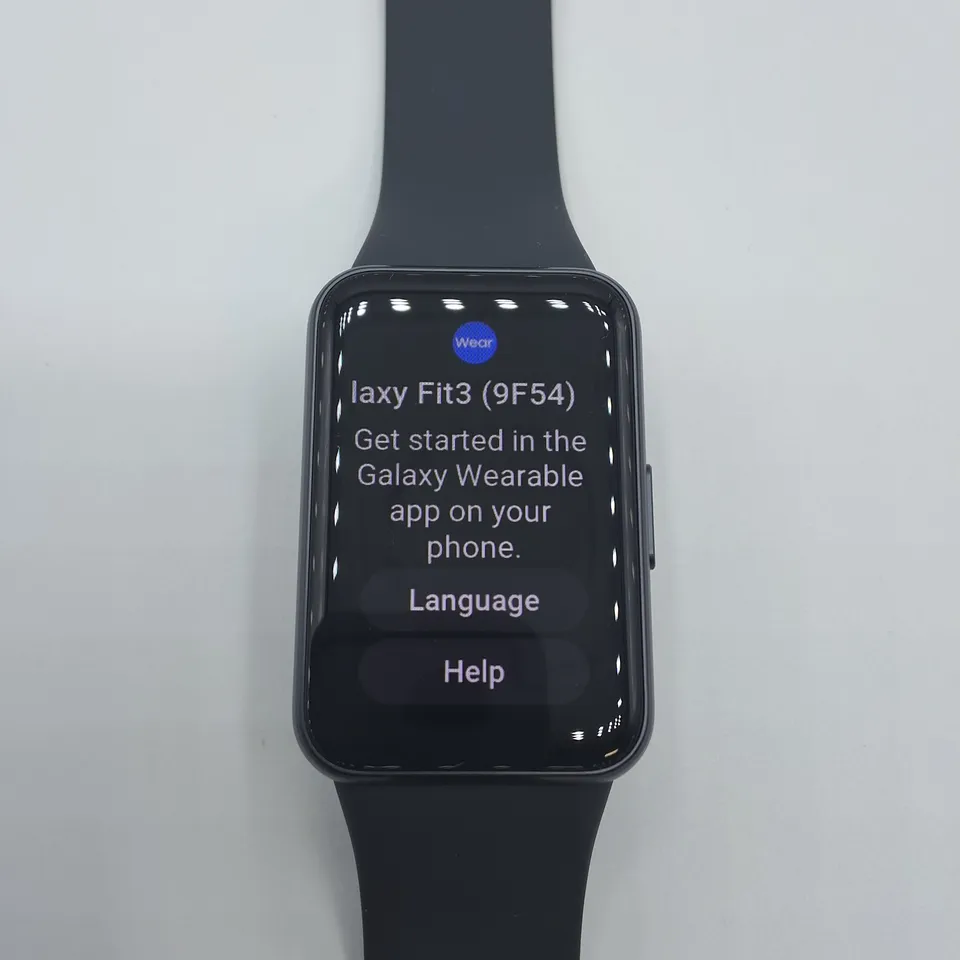 SAMSUNG GALAXY FIT3 WITH GREY STRAP - SM-R390