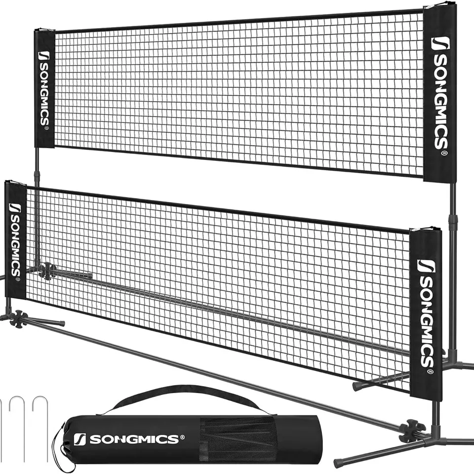 BOXED SONGMICS 3m BADMINTON NET - BLUE/YELLOW