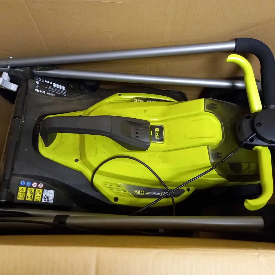 RYOBI OLM1833B 18V ONE+ CORDLESS 33CM LAWNMOWER 