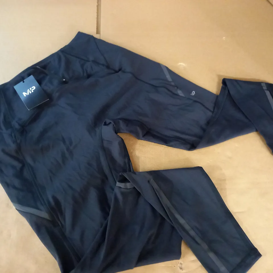 MP WOMENS VELOCITY REFLECTIVE LEGGINGS IN BLACK - L