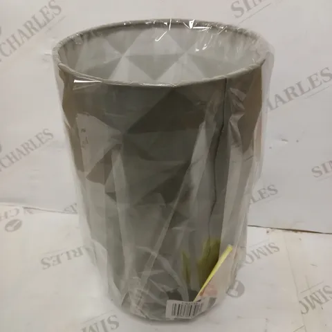 DAR LIGHTING AISHA FACETED TABLE LAMP - GREY