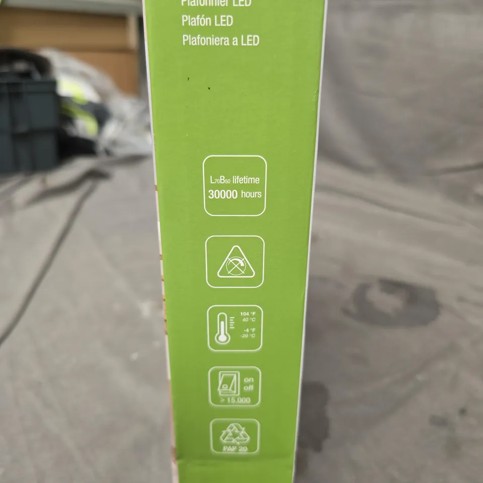 LOT OF 2 BOXED LEPRO LED CEILING LIGHT