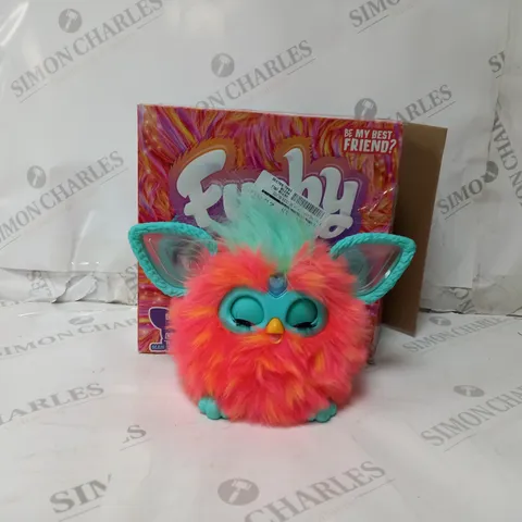 BOXED FURBY CORAL INTERACTIVE TOY