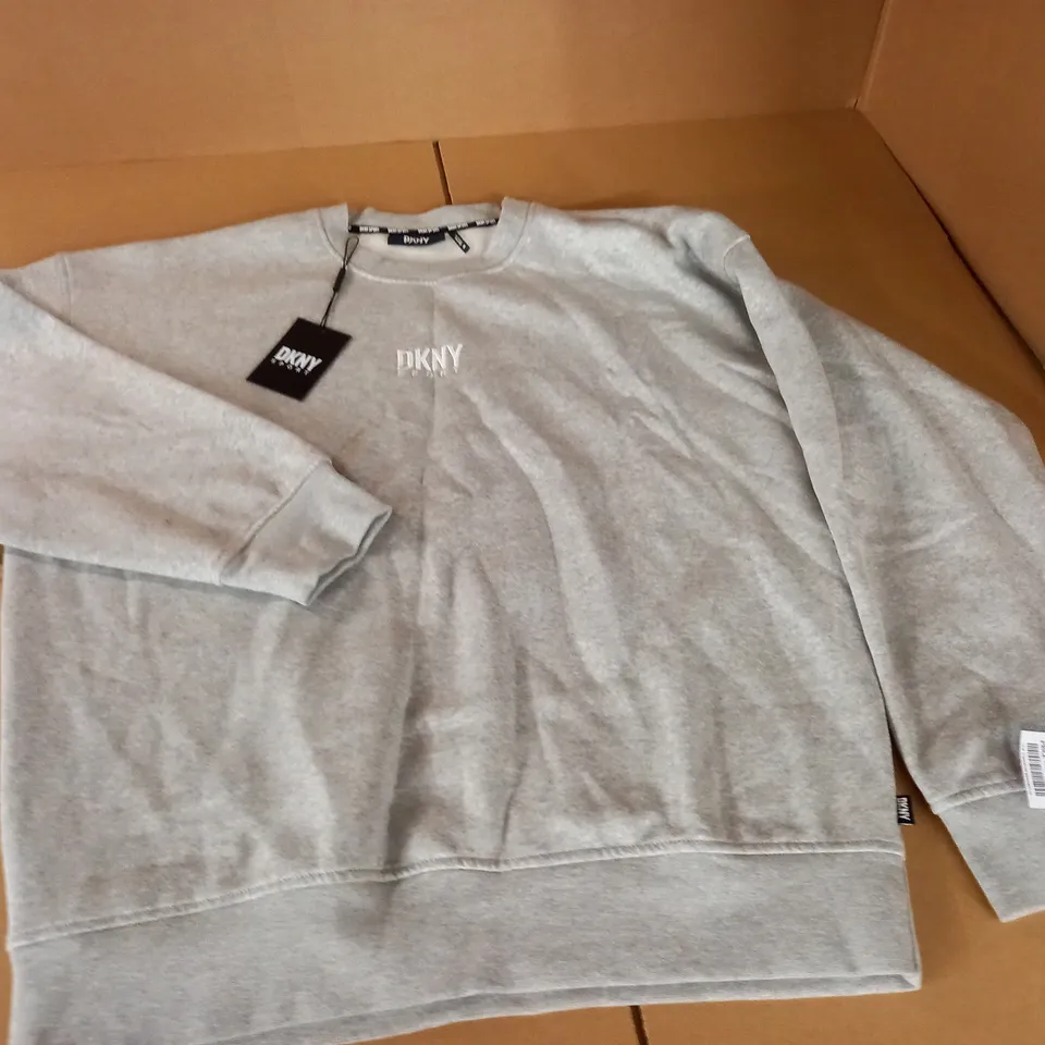 DKNY SPORTS GREY JUMPER - M
