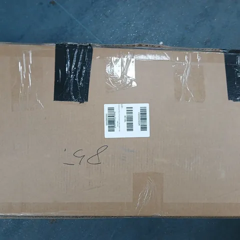 BOXED 7FT DENVER PRE LIT FLOCKED CHRISTMAS TREE WITH DUAL COLOUR TWINKLE LIGHTS