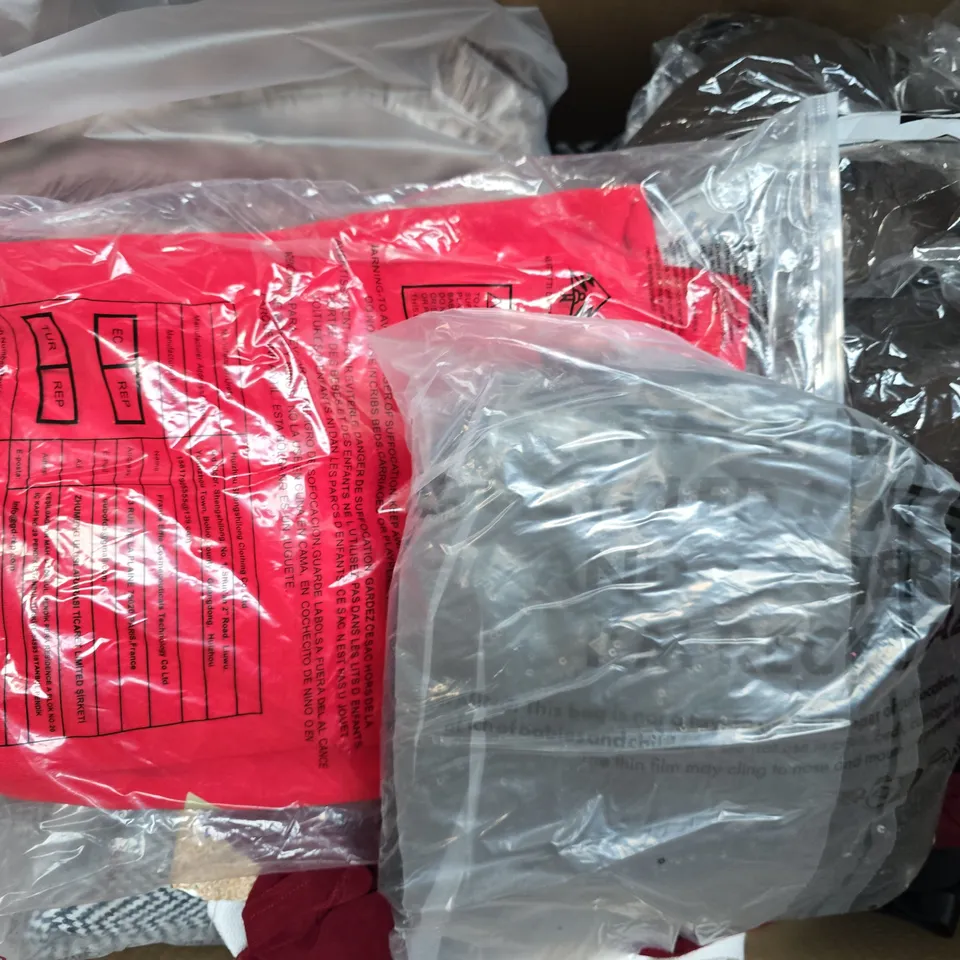 APPROXIMATELY 20 ASSORTED CLOTHING AND FASHION PRODUCTS IN VARIOUS STYLES AND SIZES - COLLECTION ONLY