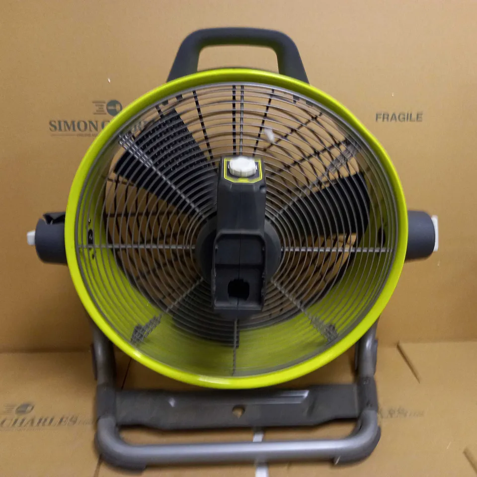 RYOBI CORDLESS FLOOR FAN 18V