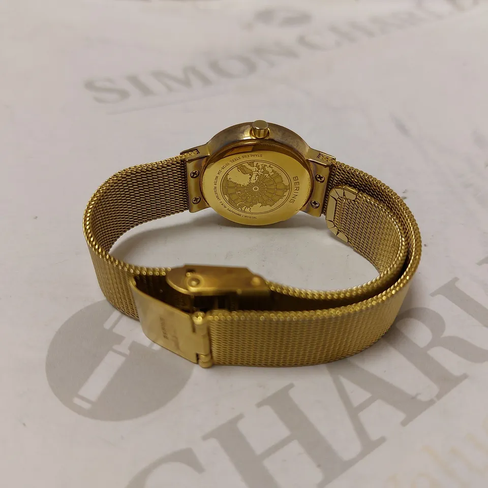 BERING LADIES’ CLASSIC POLISHED WATCH 10126-334