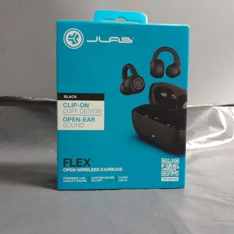 SEALED JLAB FLEX OPEN WIRELESS EARBUDS 