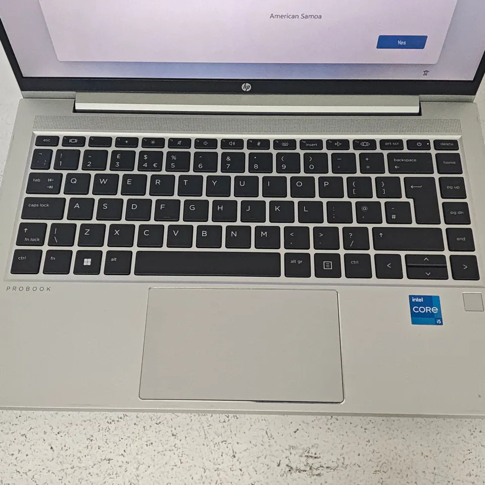 UNBOXED HP PROBOOK 440 G10 INTEL CORE I5 LAPTOP IN SILVER