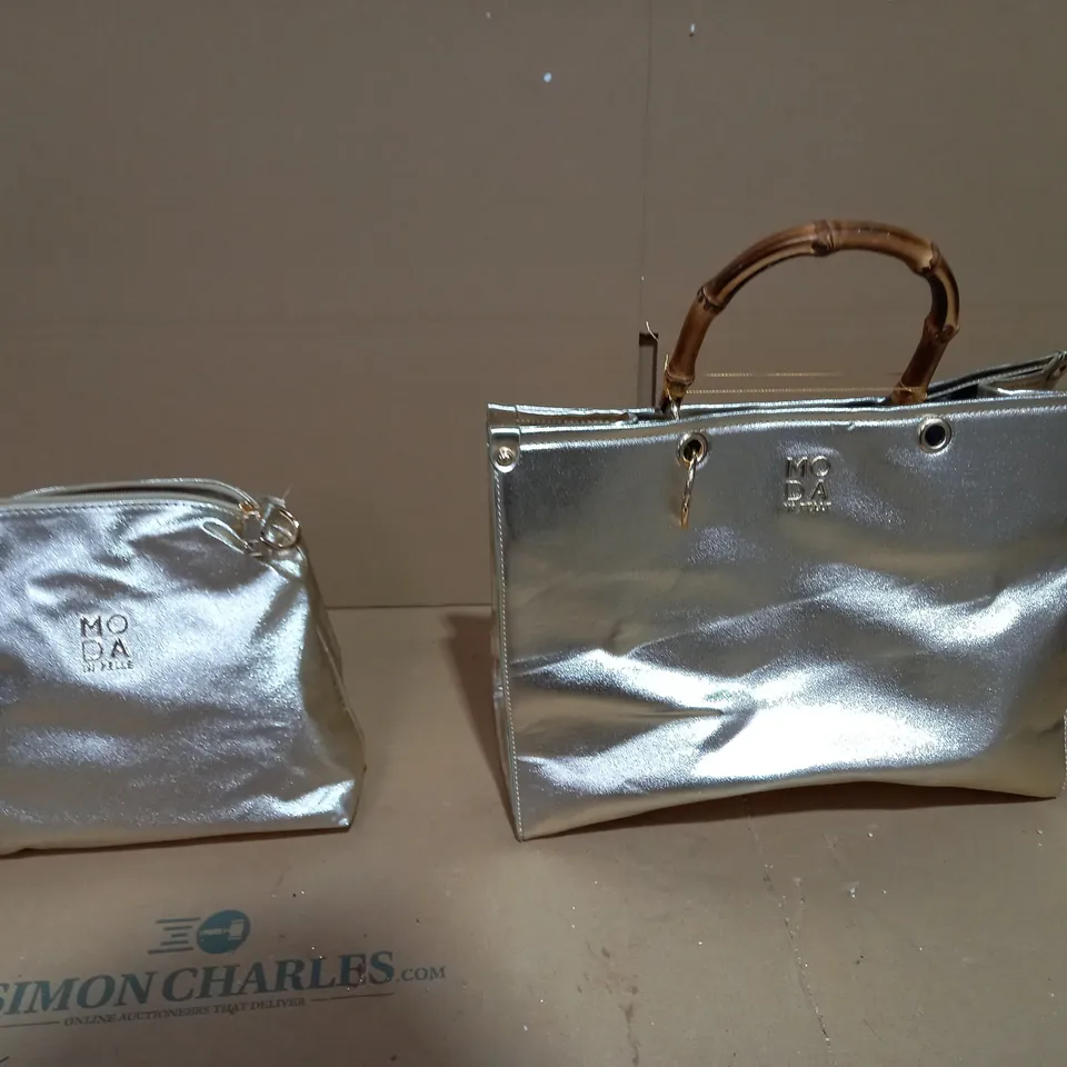 MODA IN PELLE MARSIA BAG - GOLD 