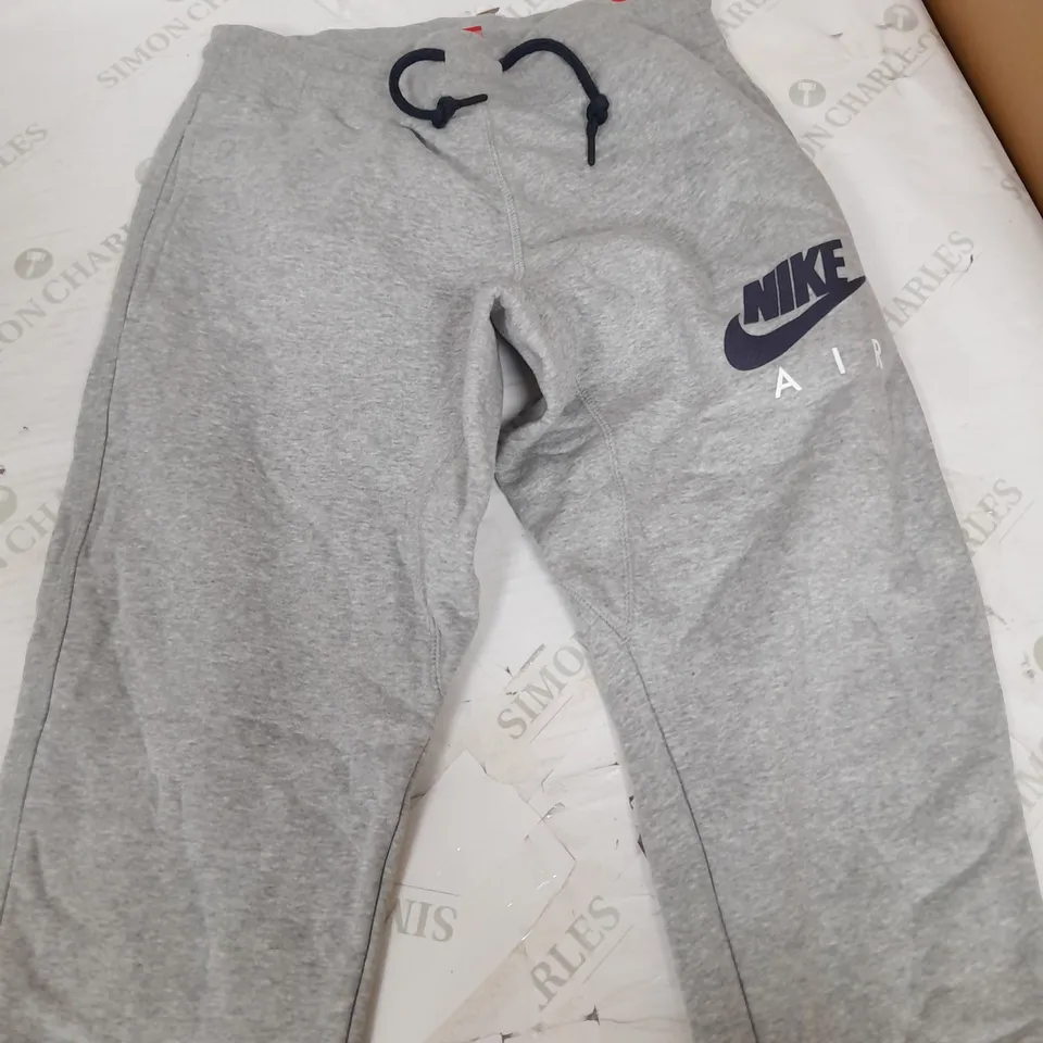 NIKE AIR SLIM GREY JOGGERS - MEDIUM