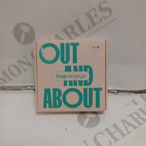 BOXED SEALED LOOP ENGAGE OUT AND ABOUT EARPLUGS