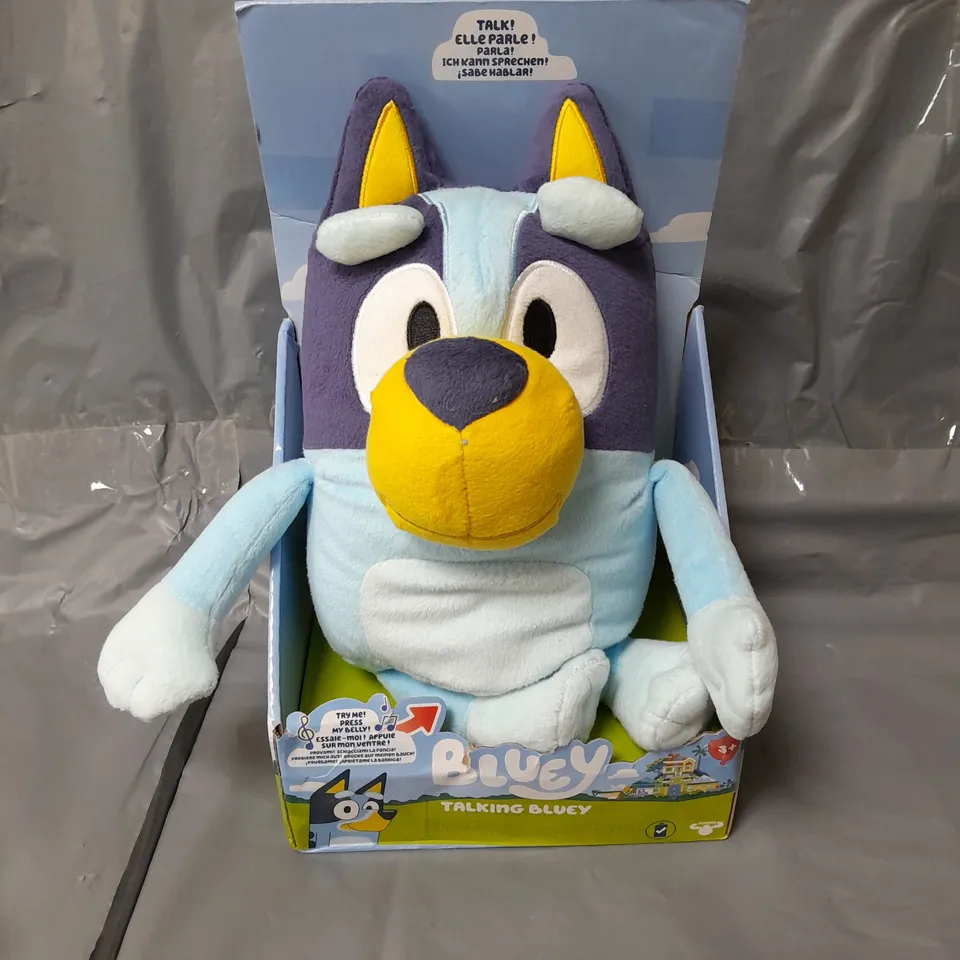 TALKING BLUEY PLUSH TOY RRP £19.99