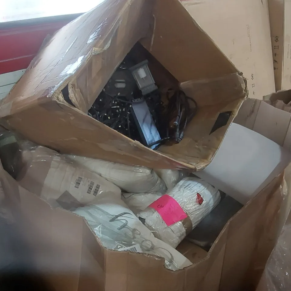 PALLET CONTAINING A LARGE QUANTITY OF ASSORTED HOMEWARE PRODUCTS INCLUDING TOWELS, CUSHIONS ECT