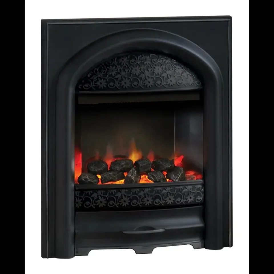 BOXED ELSA ELECTRIC INSET FIRE - SILVER (2 BOXES)