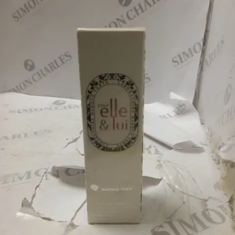 BOXED AND SEALED POUR ELLE AND LUI EAU DE TOILET 50ML