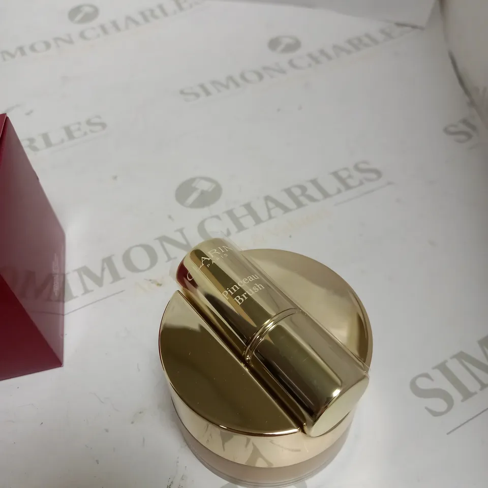 CLARINS SKIN ILLUSION LOOSE POWDER FOUNDATION WITH BRUSH