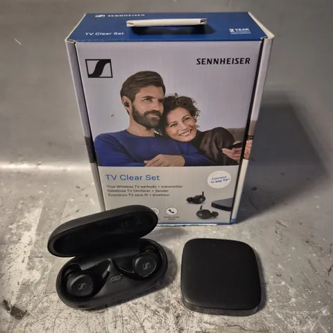 BOXED SENNHEISER TV CLEAR SET TVCE1 WIRELESS EARBUDS