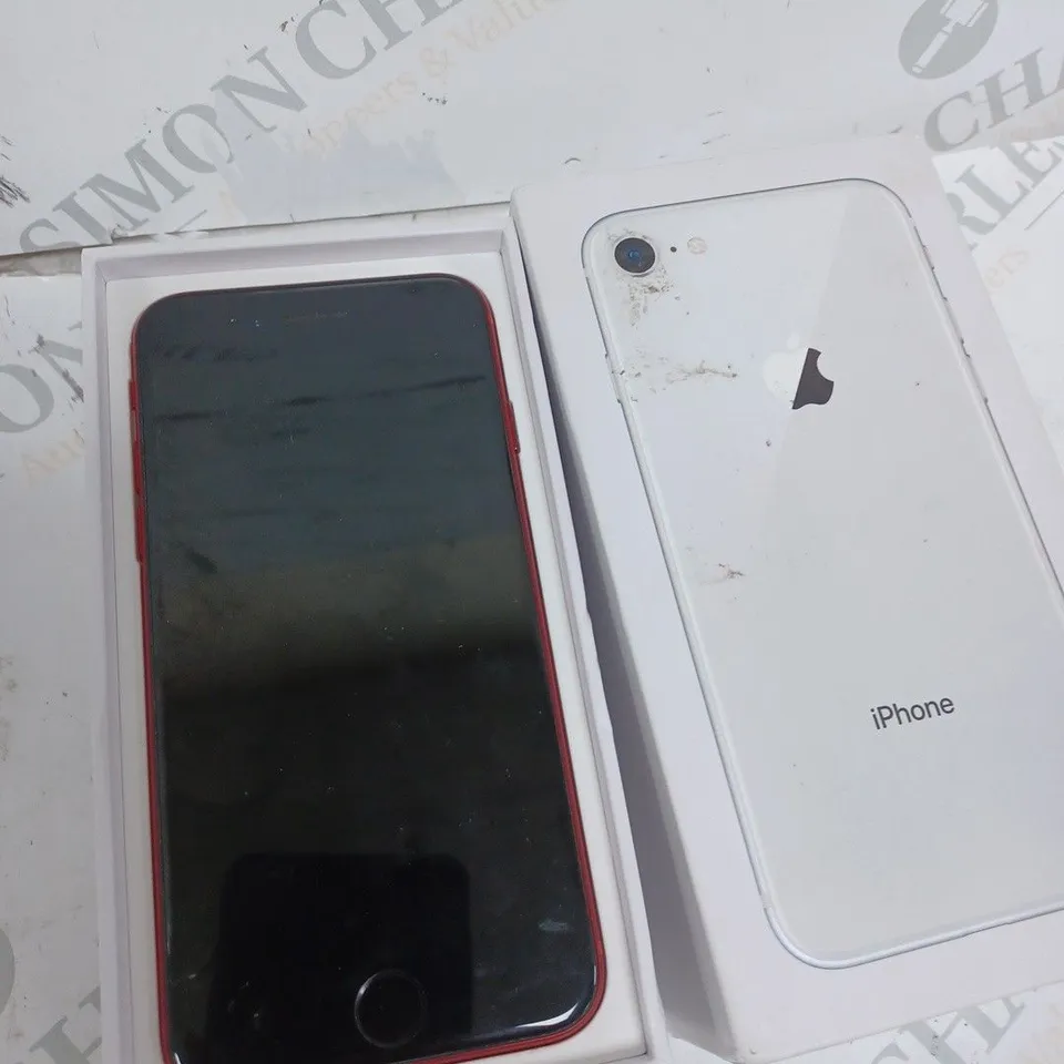 BOXED IPHONE 8 IN RED 