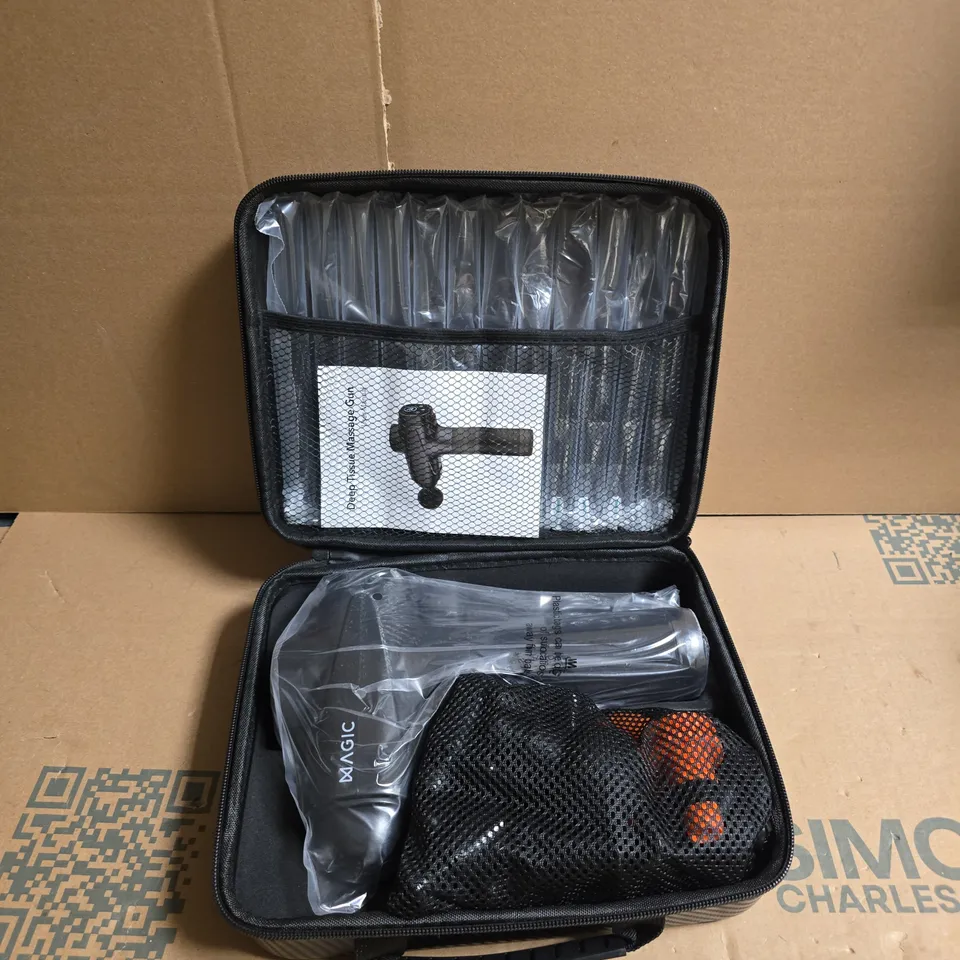 MAGIC DEEP TISSUE MASSAGE GUN WITH CASE 