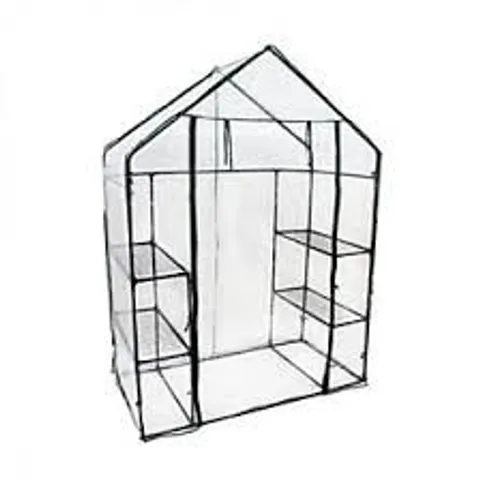 OYPLA REPLACEMENT SPARE PVC COVER FOR 3-TIER 4 SHELF MINI WALK-IN GROWHOUSE