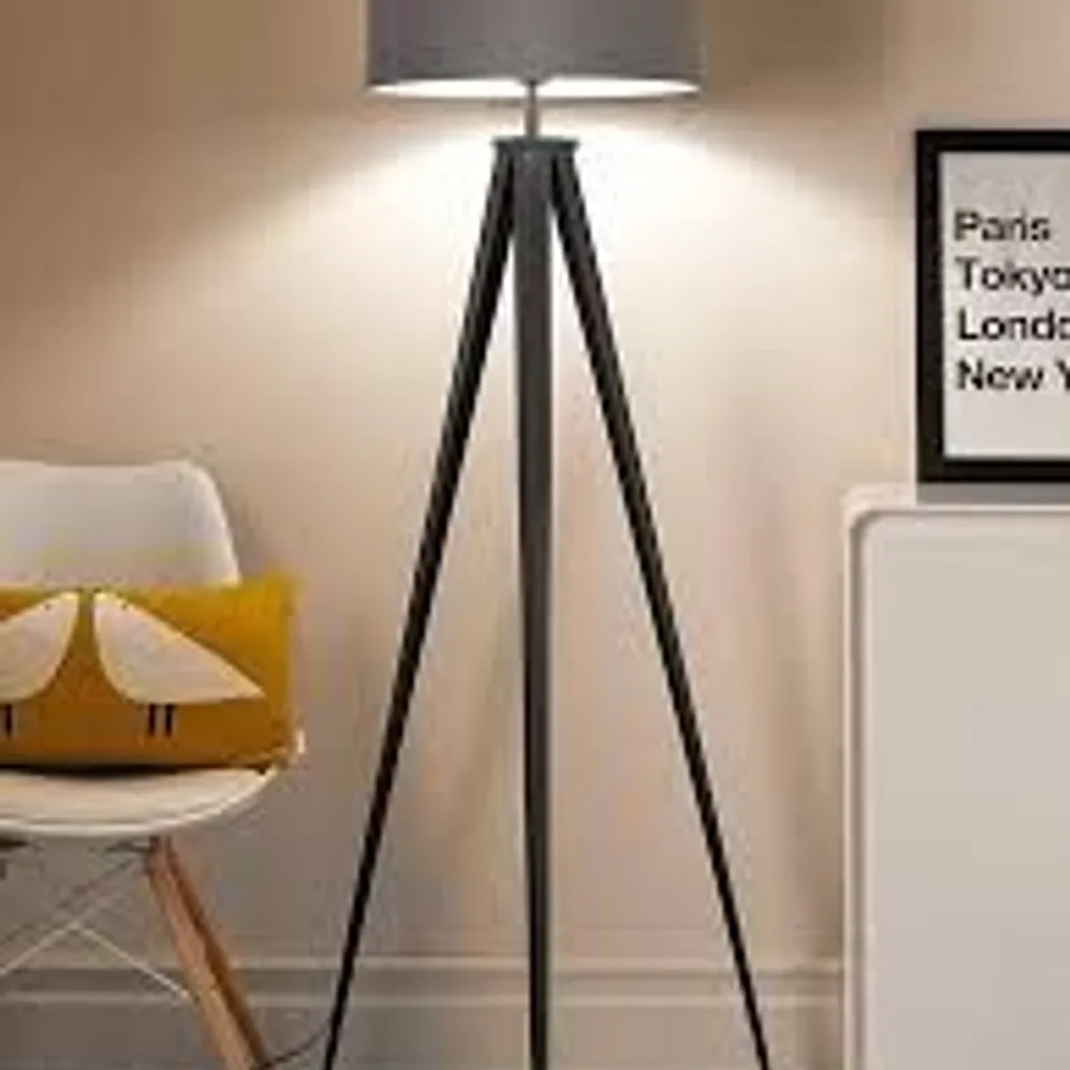 REEVE TRIPOD FLOORLAMP - COLLECTION ONLY