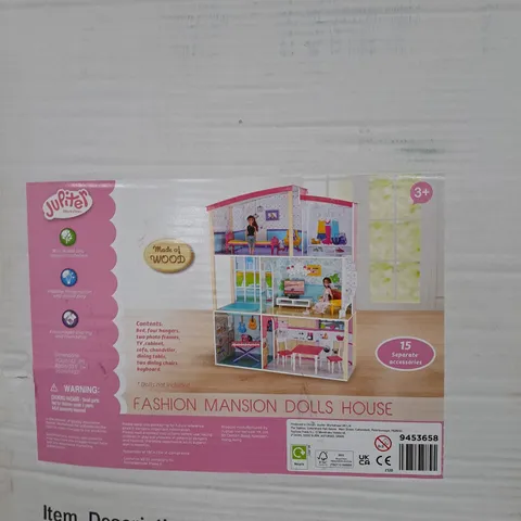BOXED FASHION MANSION DOLL HOUSE - COLLECTION ONLY
