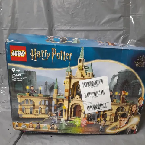 BOXED LEGO HARRY POTTER THE BATTLE OF HOGWARTS 76415