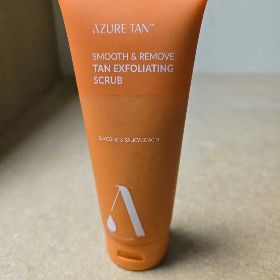 APPROXIMATELY 12 ASSORTED COSMETIC ITEMS INCLUDING AZURE TAN AND KINKY CURLY DETANGLER