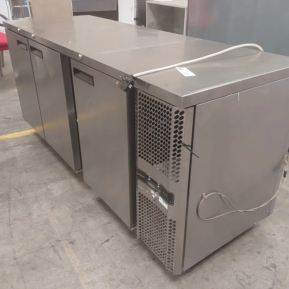 PRECISION HCU311 3 DOOR BENCH FRIDGE