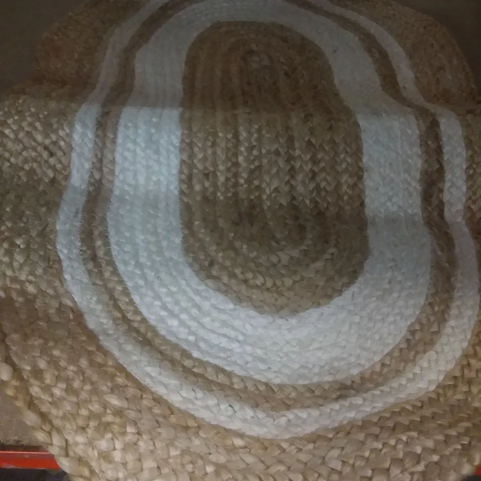 FOSTER HAND BRAIDED BEIGE RUG 60X90CM