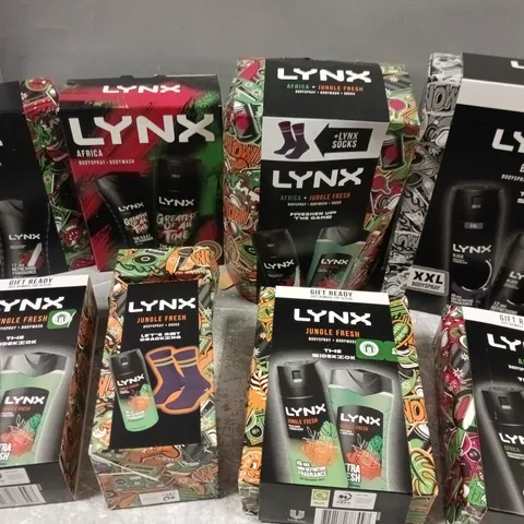 APPROX 14 ASSORTED LYNX GIFT SETS 