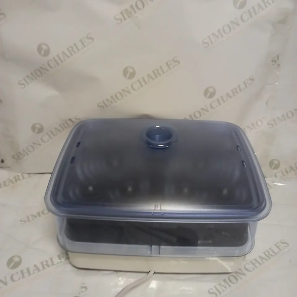 MORPHY RICHARDS INTELLISTEAM COMPACT FOOD STEAMER