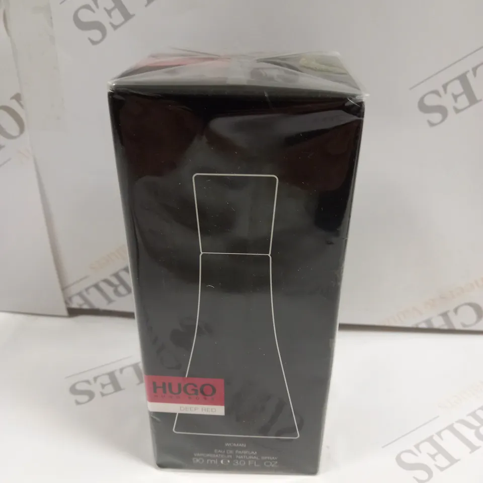 SEALED BOXED HUGO BOSS DEEP RED FOR HER EAU DE PARFUM 90ML