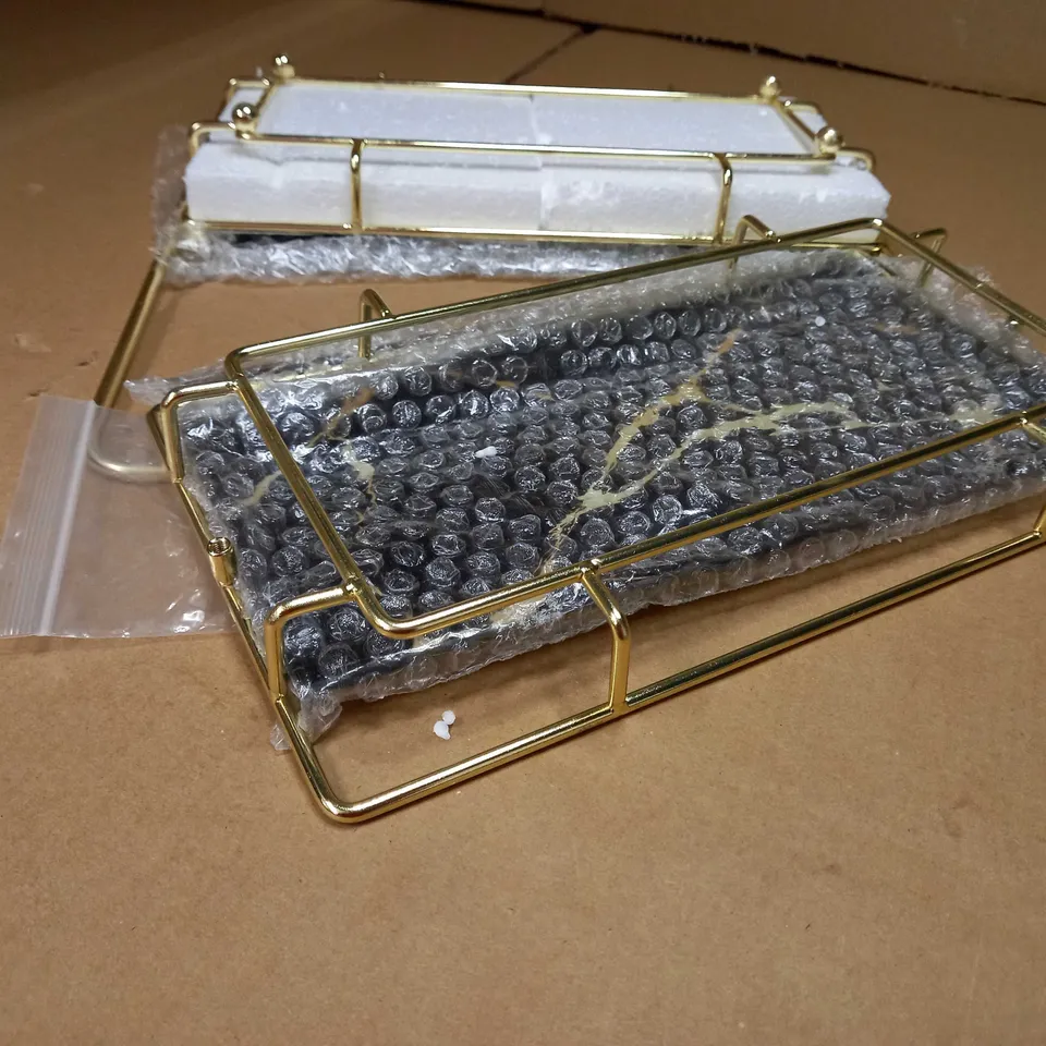 BOXED GOLD STYLE ORGANISER
