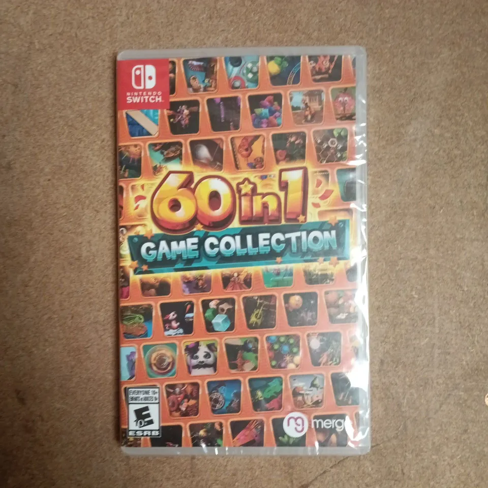 SEALED 60 IN 1 GAME COLLECTION NINTENDO SWITCH VIDEO GAME